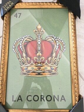 NEW Sapna Shah 47 Mexican Loteria Crown